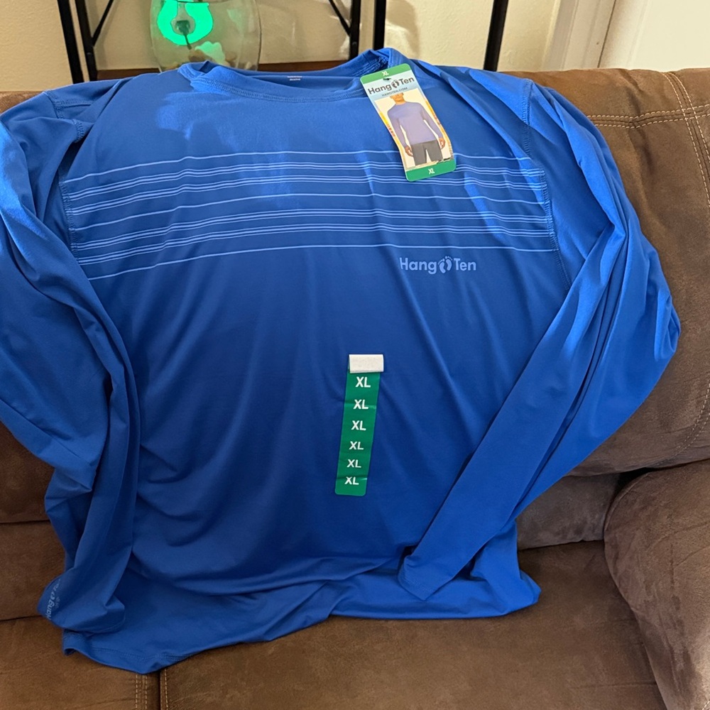 Hang Ten Royal Blue Performance Shirt